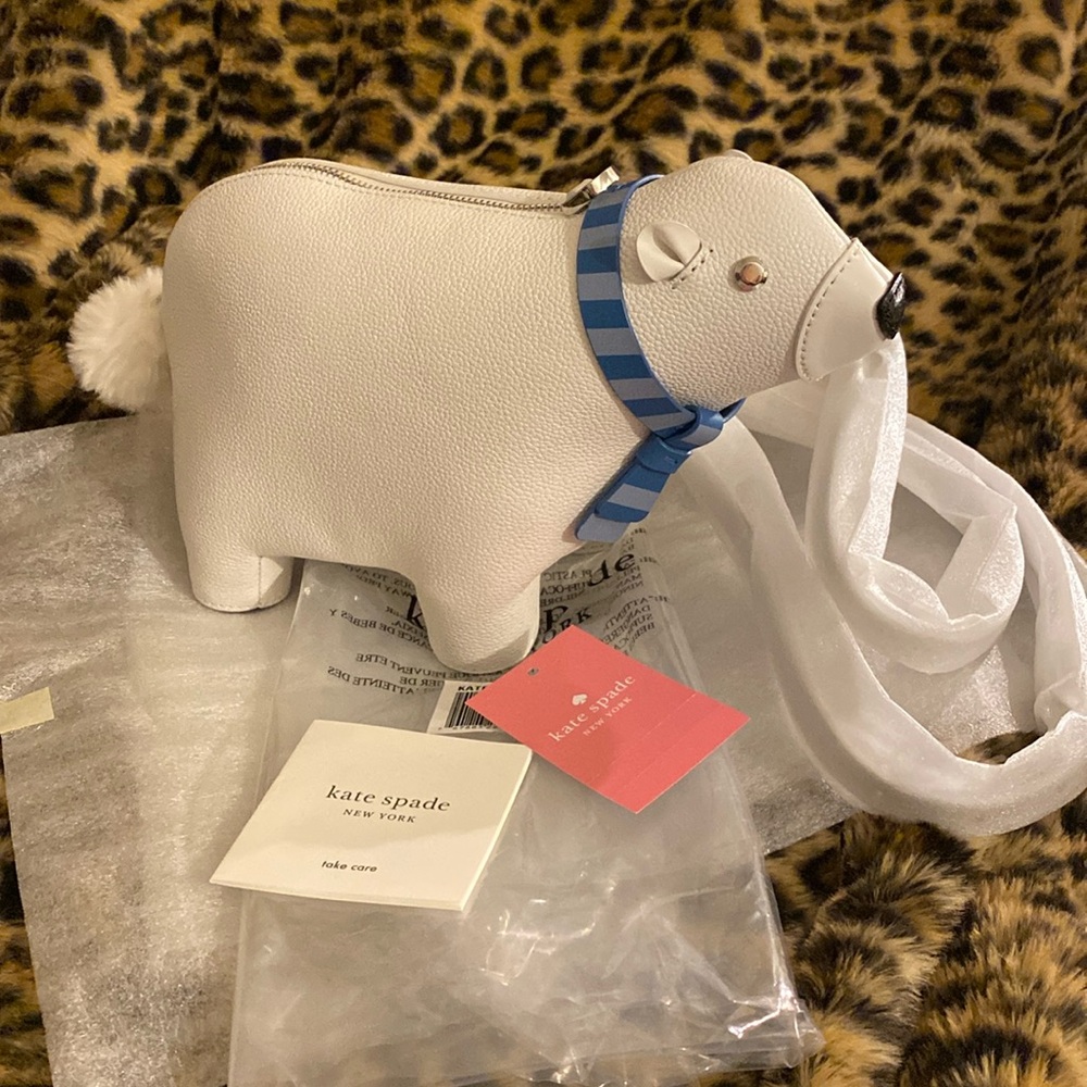 NWT Kate spade arctic friends polar bear crossbody